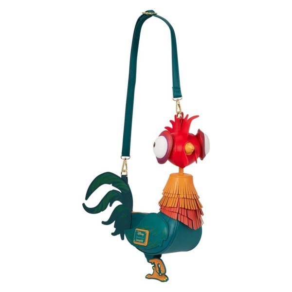 BOLSO BANDOLERA CON FIGURA MOANA HEI HEI - DISNEY LOUNGEFLY