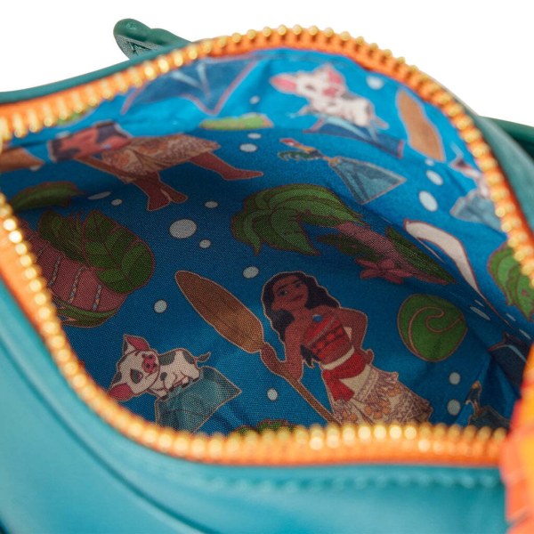 BOLSO BANDOLERA CON FIGURA MOANA HEI HEI - DISNEY LOUNGEFLY