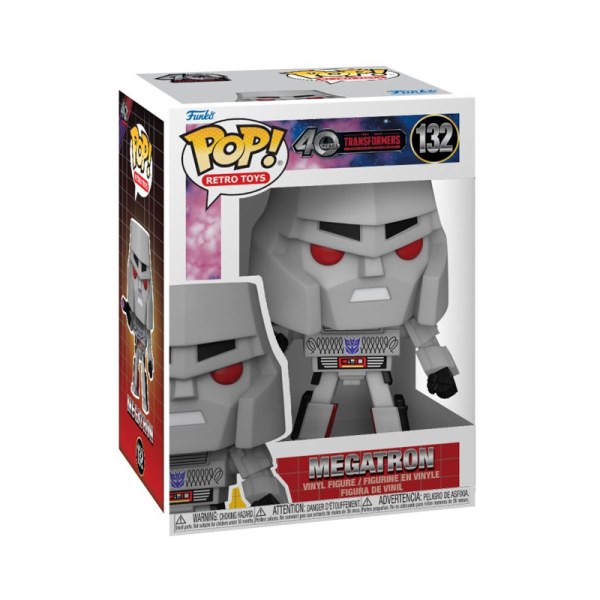 Juguetes retro de Transformers Pop! 132 Megatron