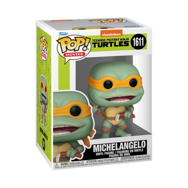 TMNT Tortugas Ninja Pop! 1611 Michelangelo Salchicha Link Nunchakus