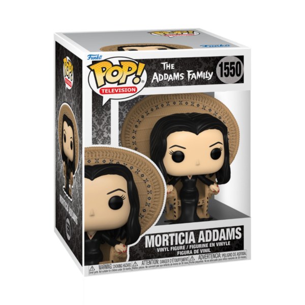 ¡La Familia Addams Pop Deluxe! 1550 Morticia en silla