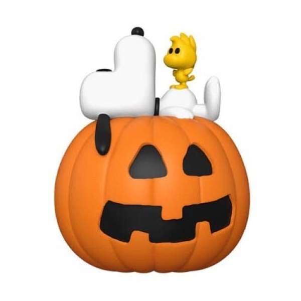Peanuts Pop Deluxe 1589 Peanuts y Woodstock Calabaza