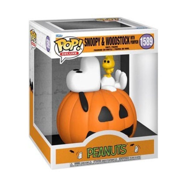 Peanuts Pop Deluxe 1589 Peanuts y Woodstock Calabaza