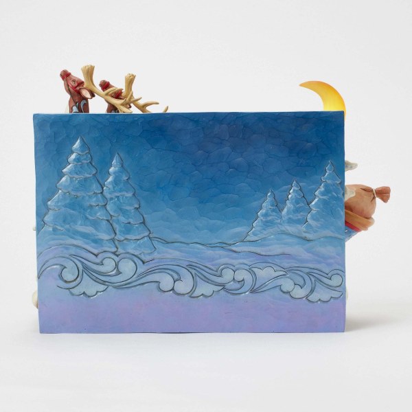 TRINEO DE PAPÁ NOEL CON RENOS MUSICAL LED - HEARTWOOD CREEK