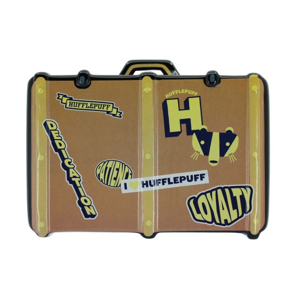 Alcancía con forma de maleta: Hufflepuff - Harry Potter
