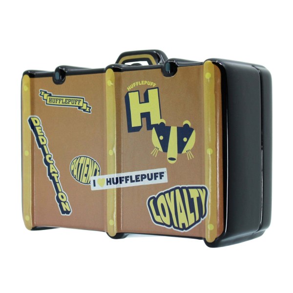 Alcancía con forma de maleta: Hufflepuff - Harry Potter