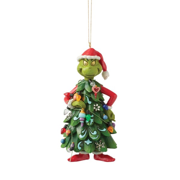 GRINCH DISFRAZADO DE ÁRBOL DE NAVIDAD