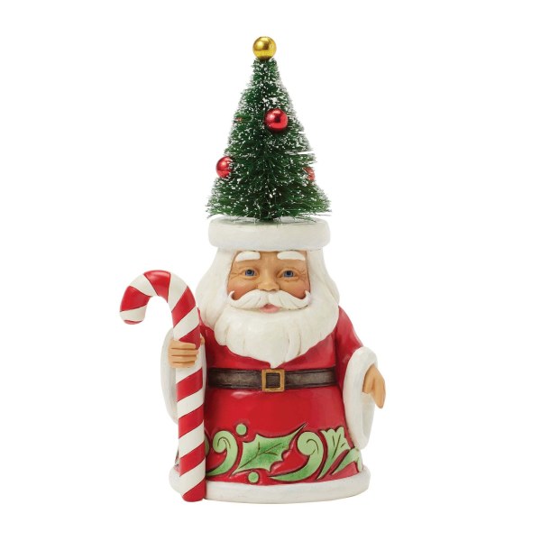 PAPÁ NOEL CON SOMBRERO DE SISAL - HEARTWOOD CREEK