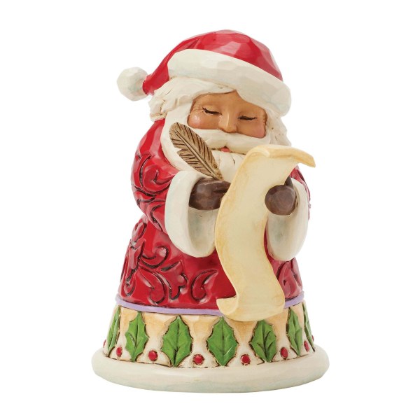 MINI PAPÁ NOEL CON LISTA - HEARTWOOD CREEK