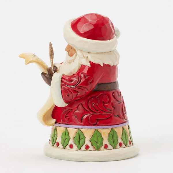 MINI PAPÁ NOEL CON LISTA - HEARTWOOD CREEK