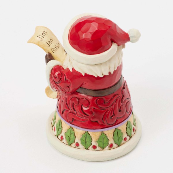 MINI PAPÁ NOEL CON LISTA - HEARTWOOD CREEK