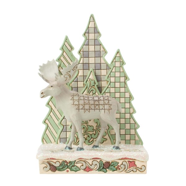 ALCE CON ÁRBOLES EN CAPAS WHITE WOODLAND - HEARTWOOD CREEK