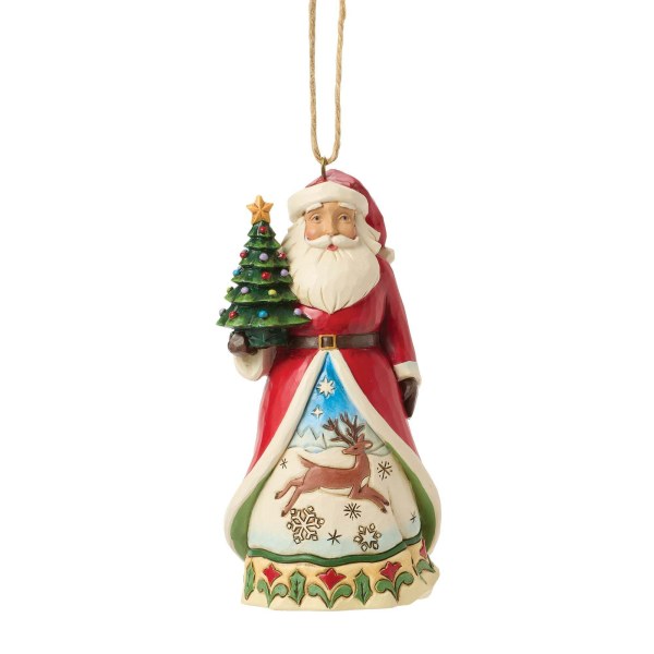 ADORNO SANTA NAVIDAD VINTAGE - HEARTWOOD CREEK