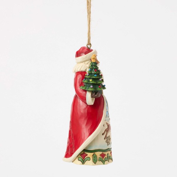 ADORNO SANTA NAVIDAD VINTAGE - HEARTWOOD CREEK