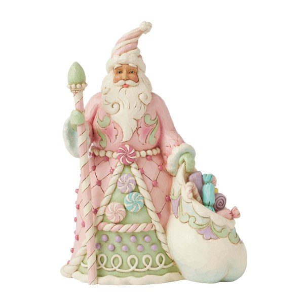 SANTA CON BOLSA, DULCES Y BASTON - HEARTWOOD CREEK