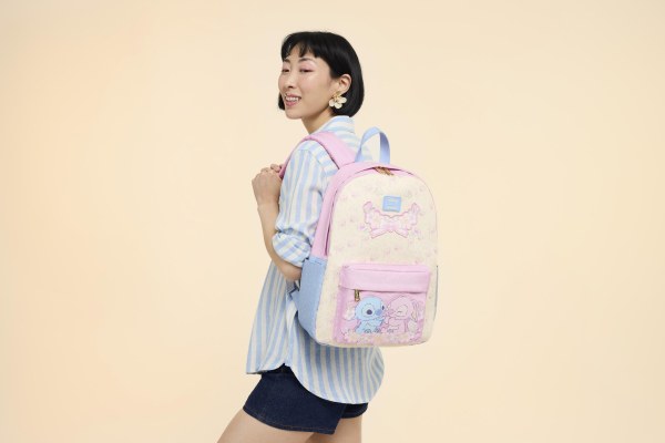Mochilas de nailon de tamaño completo Lilo y Stitch - Disney Loungefly