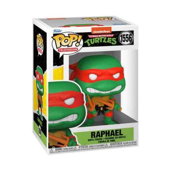 Figura Ninja Pop! TMNT Tortugas Ninja 1556 S4 Raphael