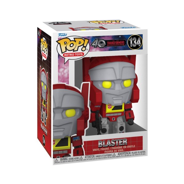 Juguetes retro de Transformers Pop! 134 Blaster