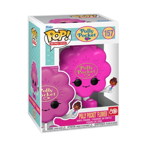 Polly Pocket Pop! 157 Flor Concha Rosa