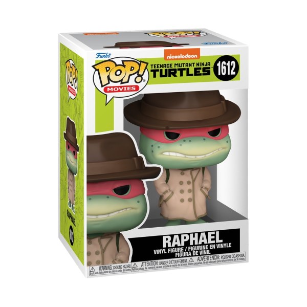 TMNT Tortugas Ninja Pop! 1612 Abrigo y sombrero de Raphael