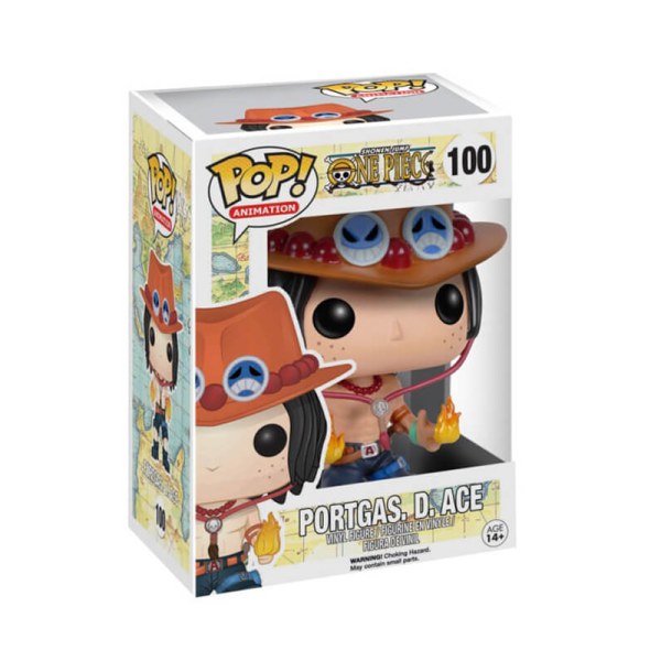 Figura POP! de One Piece, 100 Portgas D. Ace