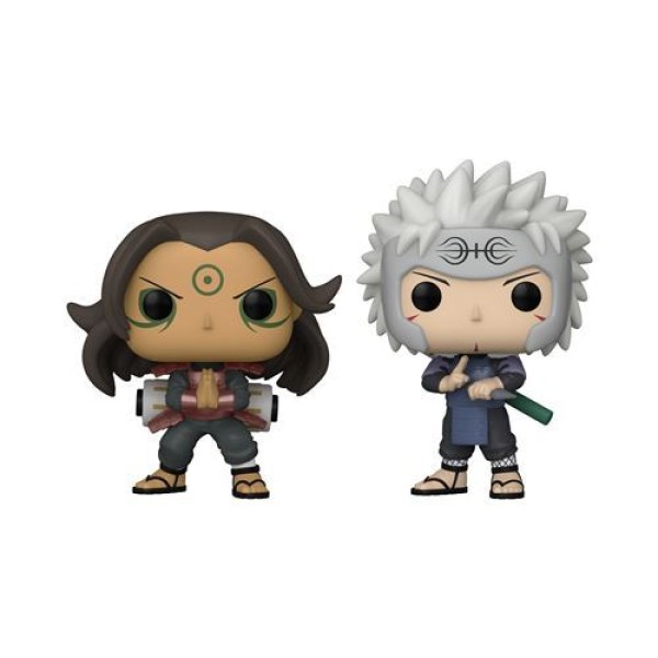 ¡FUNKO POP! Paquete de 2 Hashirama y Tobirama excluidos - Naruto