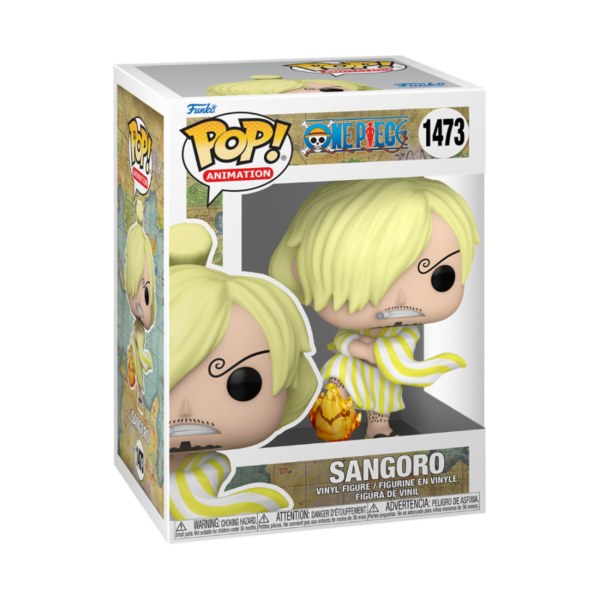 Figura Pop! de One Piece, 1473 Sangoro Wanokuni
