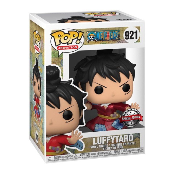 Figura Pop! 921 de Luffy con kimono metálico de One Piece