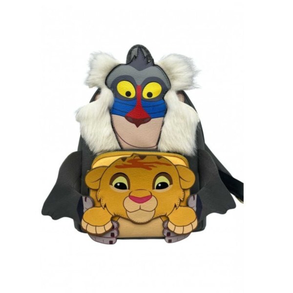 Mini Mochila Simba y Rafiki - Disney Loungefly