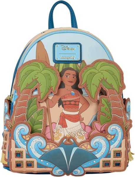 Mini Mochila Moana de Motunui - DISNEY LOUNGEFLY
