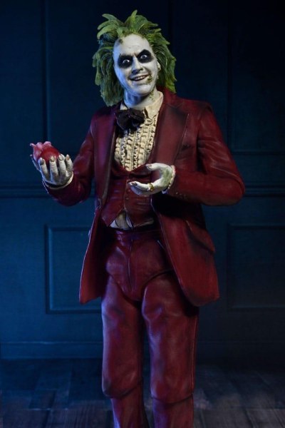 BEETLEJUICE BEETLEJUICE - FIGURA DE ACCIÓN A ESCALA DE 7" - EL ESMOQUIN ROJO DEFINITIVO BEETLEJUICE