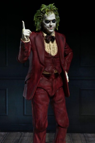 BEETLEJUICE BEETLEJUICE - FIGURA DE ACCIÓN A ESCALA DE 7" - EL ESMOQUIN ROJO DEFINITIVO BEETLEJUICE