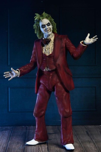 BEETLEJUICE BEETLEJUICE - FIGURA DE ACCIÓN A ESCALA DE 7" - EL ESMOQUIN ROJO DEFINITIVO BEETLEJUICE