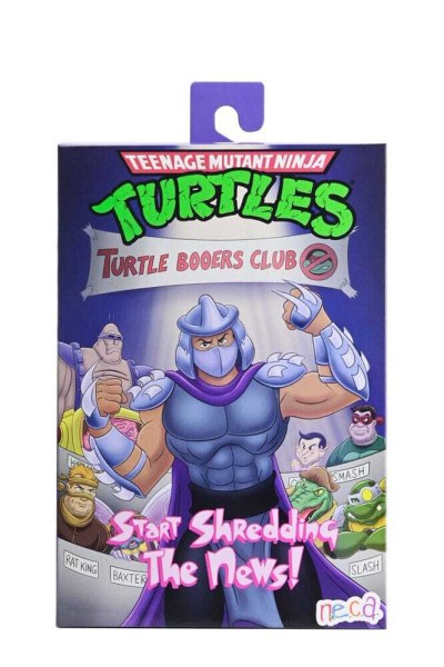 TORTUGAS NINJA ADOLESCENTES MUTANTES (DIBUJOS ANIMADOS) - FIGURA DE ACCIÓN A ESCALA DE 7 CM - ULTIMATE SHREDDER (COLORES CLÁSICOS)