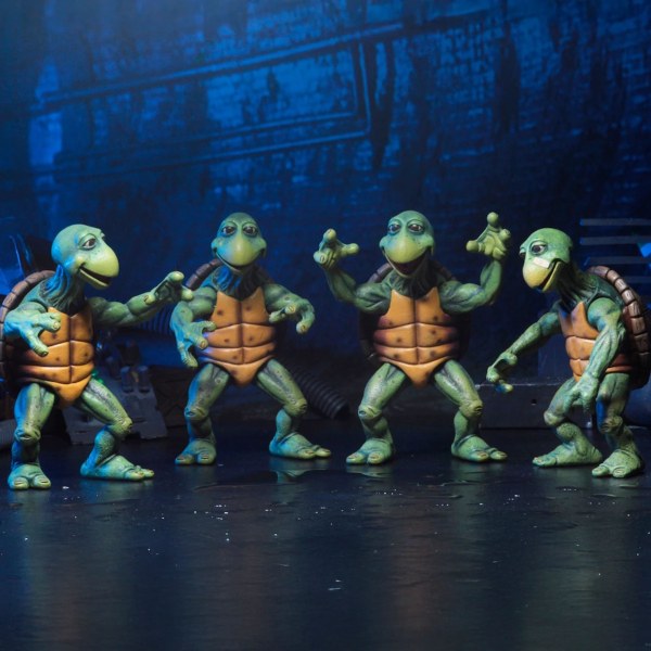 TORTUGAS NINJA ADOLESCENTES MUTANTES (PELÍCULA DE 1990) – FIGURAS DE ACCIÓN A ESCALA 1– SET DE TORTUGAS BEBÉS