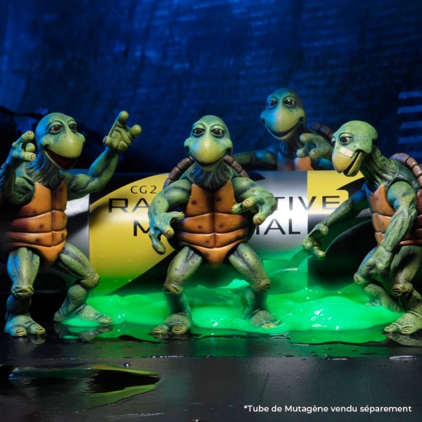 TORTUGAS NINJA ADOLESCENTES MUTANTES (PELÍCULA DE 1990) – FIGURAS DE ACCIÓN A ESCALA 1– SET DE TORTUGAS BEBÉS