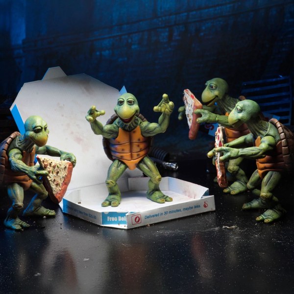 TORTUGAS NINJA ADOLESCENTES MUTANTES (PELÍCULA DE 1990) – FIGURAS DE ACCIÓN A ESCALA 1– SET DE TORTUGAS BEBÉS