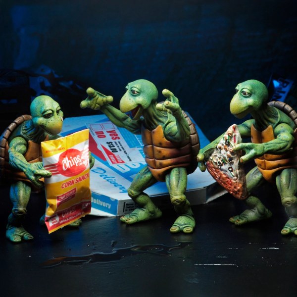 TORTUGAS NINJA ADOLESCENTES MUTANTES (PELÍCULA DE 1990) – FIGURAS DE ACCIÓN A ESCALA 1– SET DE TORTUGAS BEBÉS
