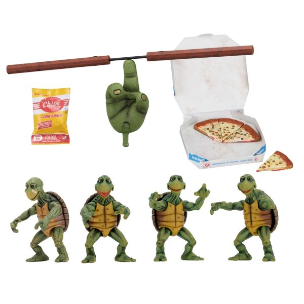 TORTUGAS NINJA ADOLESCENTES MUTANTES (PELÍCULA DE 1990) – FIGURAS DE ACCIÓN A ESCALA 1– SET DE TORTUGAS BEBÉS