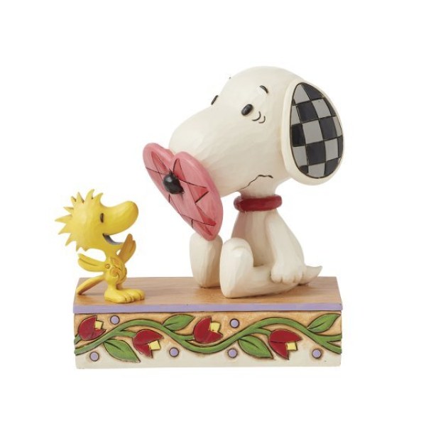 Snoopy con la nariz atravesada en el corazón - Peanuts