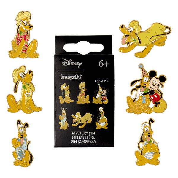 Pin misterio 95.º aniversario Pluto - Disney Loungefly