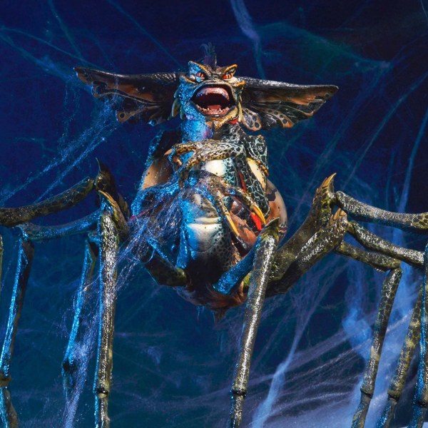 GREMLINS 2 - FIGURA DE ACCIÓN A ESCALA - GREMLIN ARAÑA EN CAJA DE LUJO