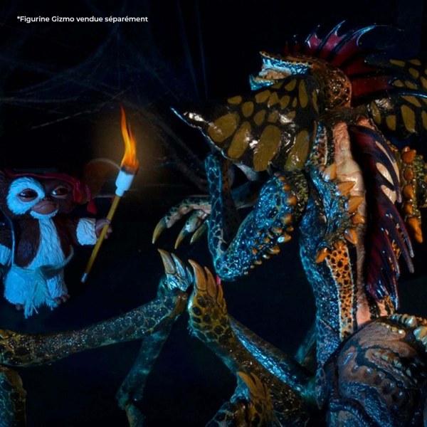 GREMLINS 2 - FIGURA DE ACCIÓN A ESCALA - GREMLIN ARAÑA EN CAJA DE LUJO