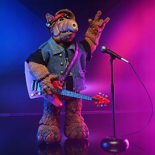 ALF – FIGURA DE ACCIÓN A ESCALA DE 7” – EL ALF NACIDO PARA EL ROCK DEFINITIVO