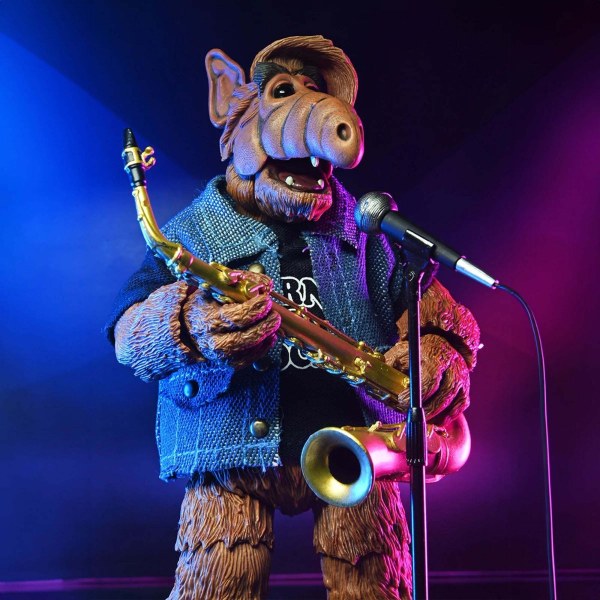 ALF – FIGURA DE ACCIÓN A ESCALA DE 7” – EL ALF NACIDO PARA EL ROCK DEFINITIVO