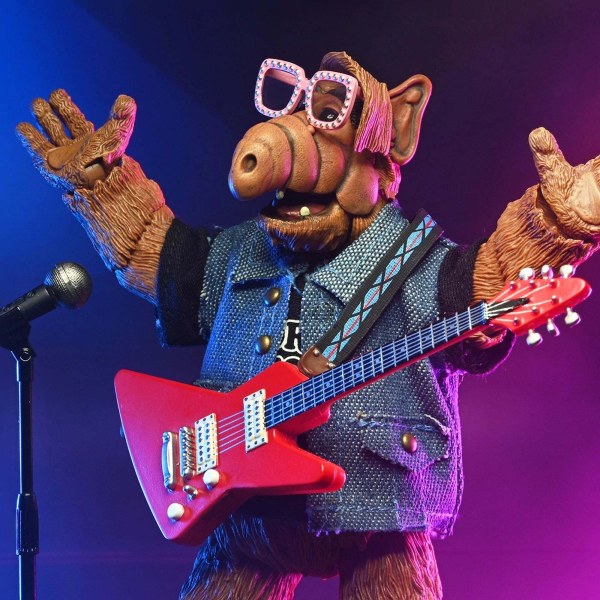 ALF – FIGURA DE ACCIÓN A ESCALA DE 7” – EL ALF NACIDO PARA EL ROCK DEFINITIVO