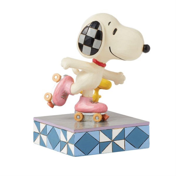 Snoopy y Woodstock patinan - Peanuts