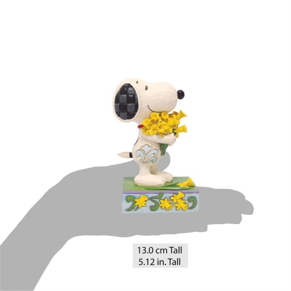 Snoopy con narcisos - Peanuts