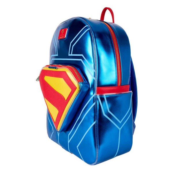 mochilas de Superman de tamaño completo de Warner Bros by Loungefly