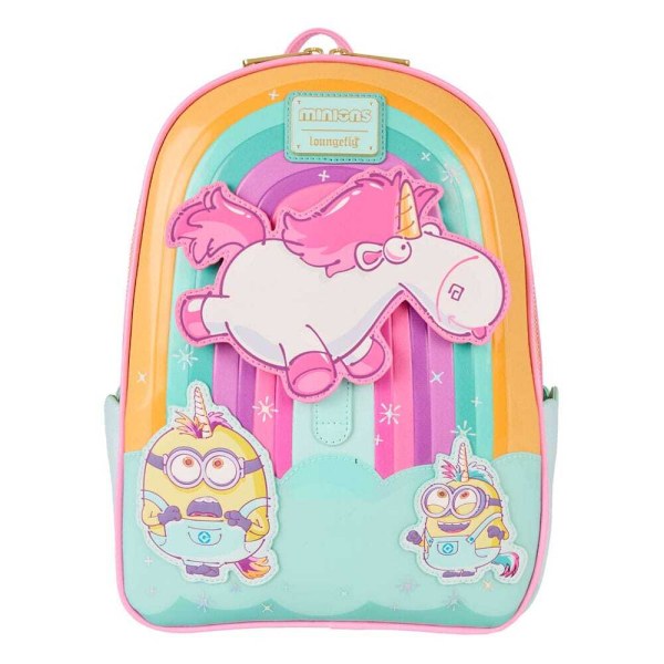 Minions Mini Mochila de unicornio esponjoso de Minions by Loungefly